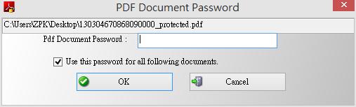 Free PDF Password Remover 移除 PDF 檔案保全限制 Free PDF Password Remover 移除 PDF 檔案保全限制