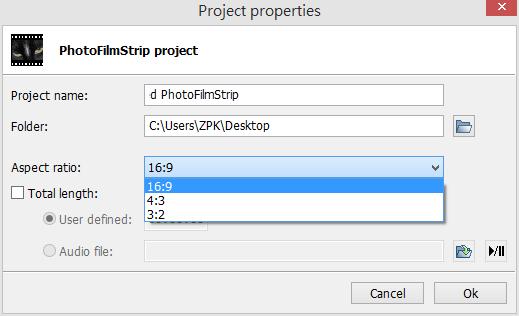 PhotoFilmStrip 將相片製作成影片來播放
