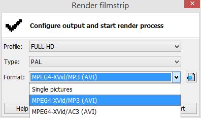 PhotoFilmStrip 將相片製作成影片來播放