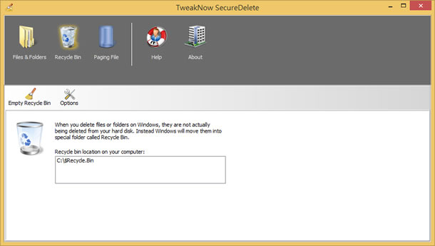 TweakNow SecureDelete 徹底刪除檔案,無法還原 TweakNow SecureDelete 徹底刪除檔案,無法還原