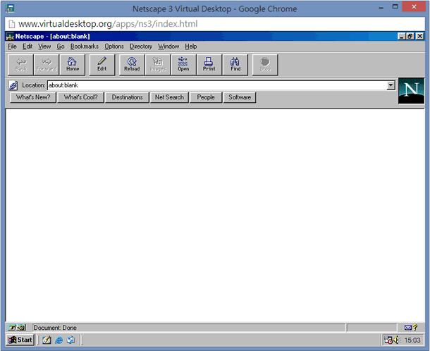 VirtualDesktop.org 讓你用瀏覽器就能體驗 Windows 與 Mac OS 早期的作業系統與 Internet Explorer 和 Outlook Express