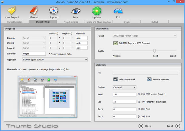 Arclab Thumb Studio 電子相冊產生器 Arclab Thumb Studio 電子相冊產生器