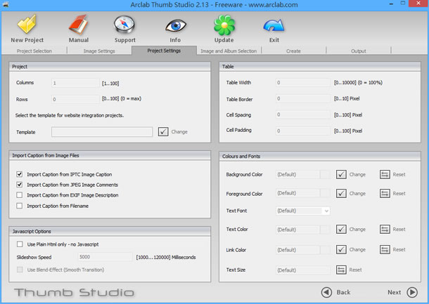 Arclab Thumb Studio 電子相冊產生器 Arclab Thumb Studio 電子相冊產生器