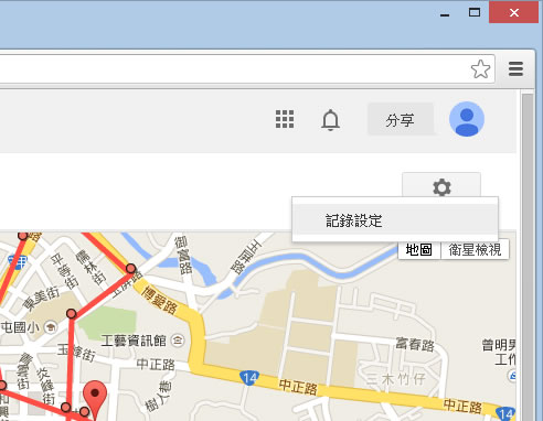 「Google 定位紀錄」在地圖上清楚的呈現每天行經路線與時間 「Google 定位紀錄」在地圖上清楚的呈現每天行經路線與時間