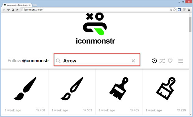 Iconmonstr 可自選顏色的 Icon 圖示免費下載