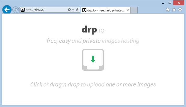 drp.io 圖片快速分享免費服務