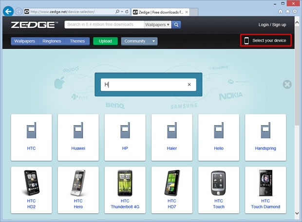 Zedge 手機鈴聲與桌布免費下載