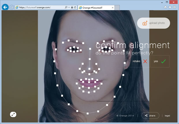 Orange #futureself 看看 20年後自己的樣貌