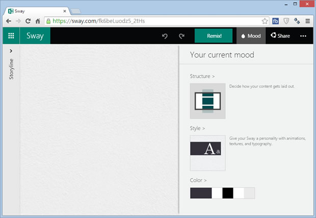 Sway 微軟雲端簡報、電子報建立與分享免費服務 Sway 微軟雲端簡報、電子報建立與分享免費服務