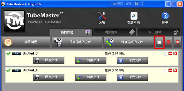 TubeMaster++  一套幾乎可下載所有網路影片，還能轉檔