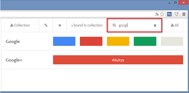 BrandColors 下載知名網站所使用的顏色 CSS