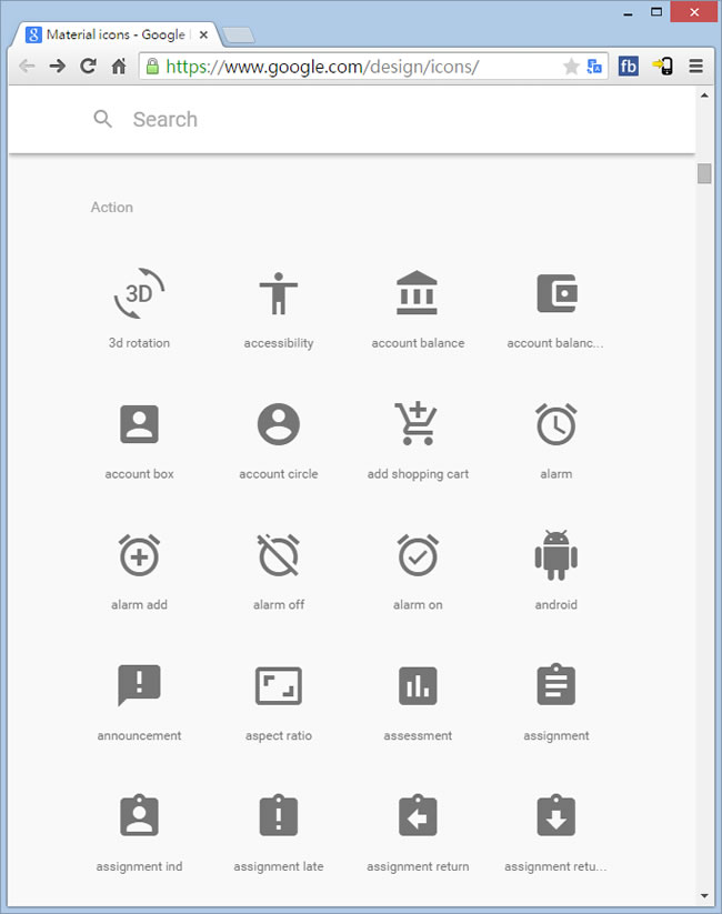 Google Design - Material icons 常用 ICON 免費下載使用 Google Design - Material icons 常用 ICON 免費下載使用