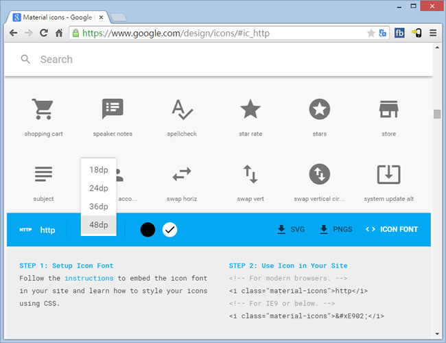Google Design - Material icons 常用 ICON 免費下載使用 Google Design - Material icons 常用 ICON 免費下載使用