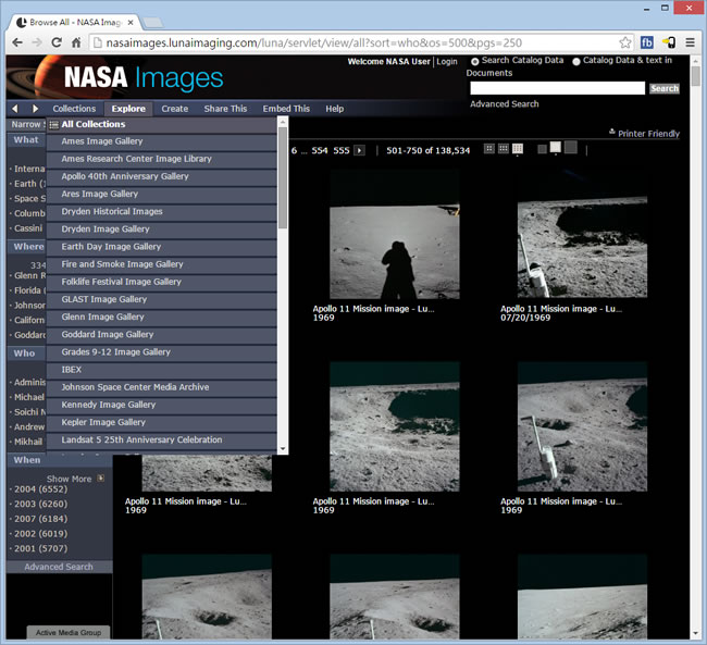 NASA Images 美國 NASA 相關圖庫，免費下載