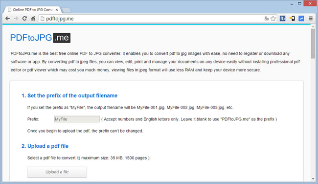PDFtoJPG 線上 PDF 轉 JPG 免費服務