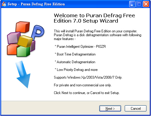 Puran Defrag 硬碟重組軟體,加快電腦運作速度 Puran Defrag 硬碟重組軟體,加快電腦運作速度