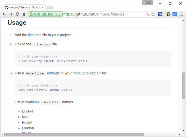 filter.css 利用 CSS 就能將照片套用各種不同的風格特效