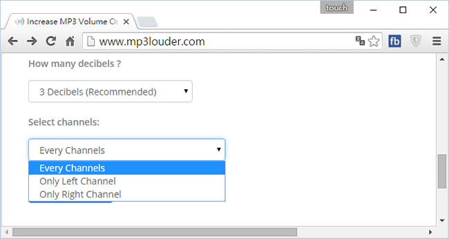 免安裝,透過 MP3 Louder 網站,就能增加或減少 MP3音量 免安裝,透過 MP3 Louder 網站,就能增加或減少 MP3音量