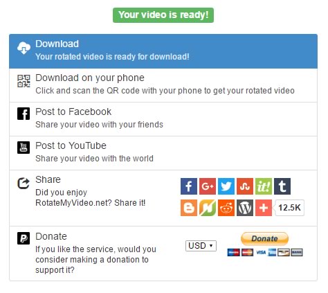 RotateMyVideo.net 線上解決影片方向不對的問題 RotateMyVideo.net 線上解決影片方向不對的問題