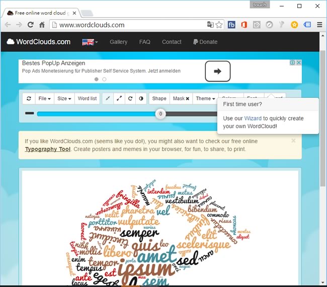 WordClouds.com 輕鬆建立各種圖案的文字造型拼貼網頁免費工具 WordClouds.com 輕鬆建立各種圖案的文字造型拼貼網頁免費工具