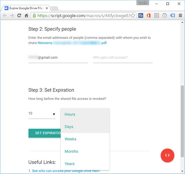 如何設定 Google 雲端硬碟內檔案分享的自動到期日？