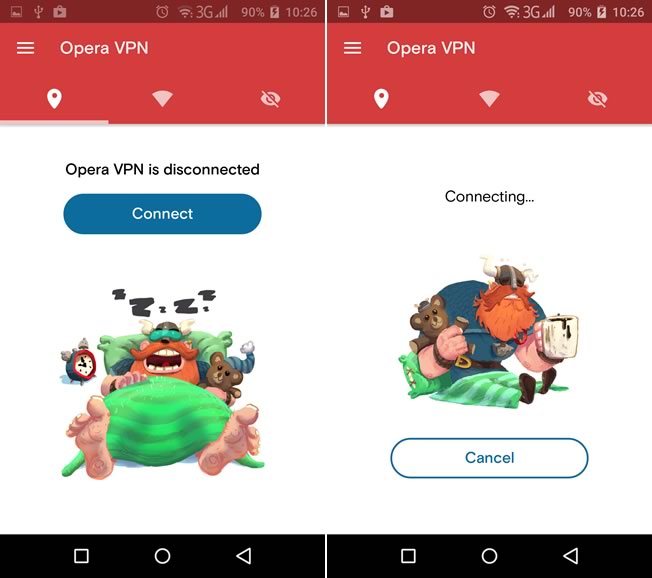 Opera Free VPN - Opera 單獨為 Android、iOS 推出免費的手機 VPN 應用 Opera Free VPN - Opera 單獨為 Android、iOS 推出免費的手機 VPN 應用