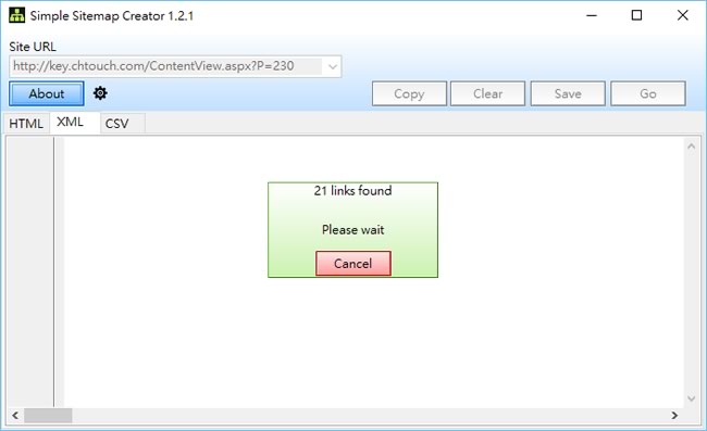 Simple Sitemap Creator 輕鬆建立網站 Sitemap ,讓搜尋引擎更快蒐錄自己的網頁 Simple Sitemap Creator 輕鬆建立網站 Sitemap ,讓搜尋引擎更快蒐錄自己的網頁