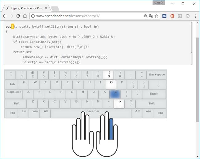 SpeedCode 針對程式設計師所設計的打字訓練