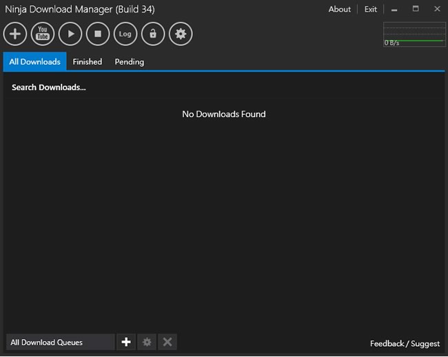 Ninja Download Manager 可根據副檔名進行分類的網路下載免費管理工具 Ninja Download Manager 可根據副檔名進行分類的網路下載免費管理工具