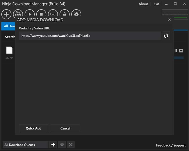 Ninja Download Manager 可根據副檔名進行分類的網路下載免費管理工具 Ninja Download Manager 可根據副檔名進行分類的網路下載免費管理工具