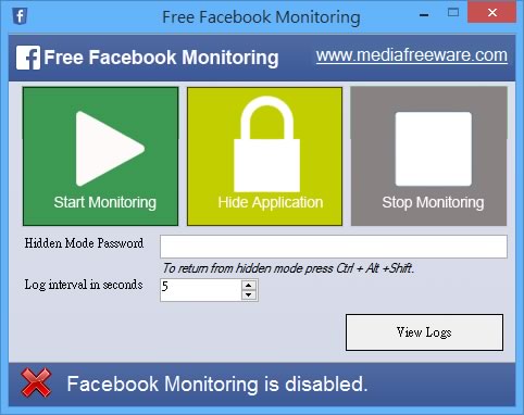 Free Facebook Monitoring 監控 Facebook 上的活動並擷取成圖片