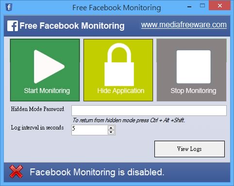 Free Facebook Monitoring 監控 Facebook 上的活動並擷取成圖片