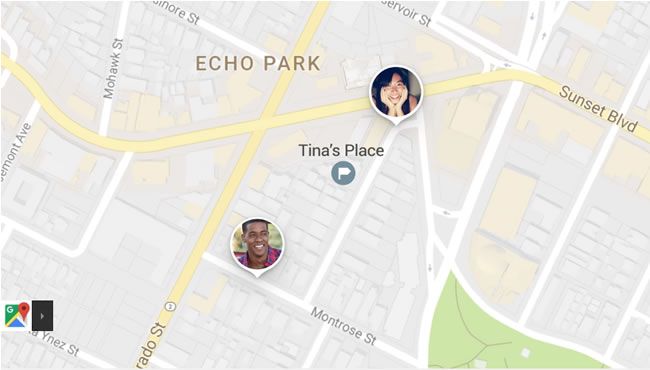 善用 Google Maps 的「位置分享」功能，有效掌握對方所在位置