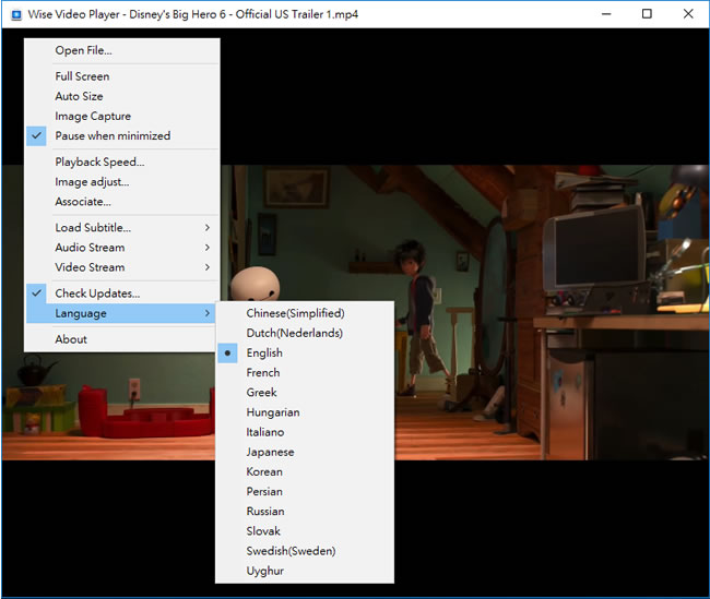 Wise Video Player 免費影音媒體播放器,支援所有常見的影片及音樂格式 Wise Video Player 免費影音媒體播放器,支援所有常見的影片及音樂格式