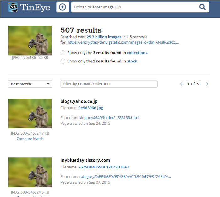 TinEye Reverse Image Search 以圖找圖,搜尋網路上相同圖片 TinEye Reverse Image Search 以圖找圖,搜尋網路上相同圖片
