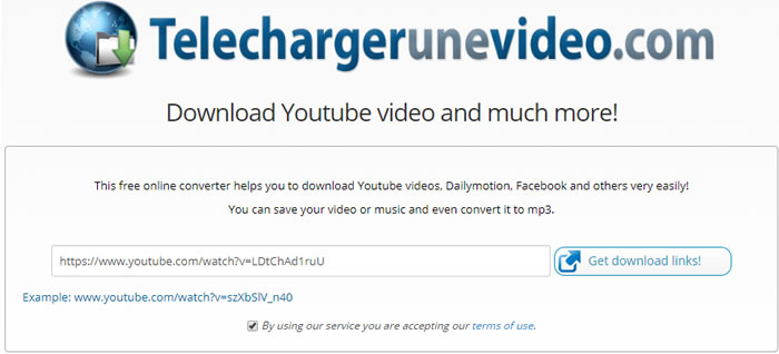 用 TeleChargerUneVideo 網站，就能免費下載 Youtube 1080P影片、MP3