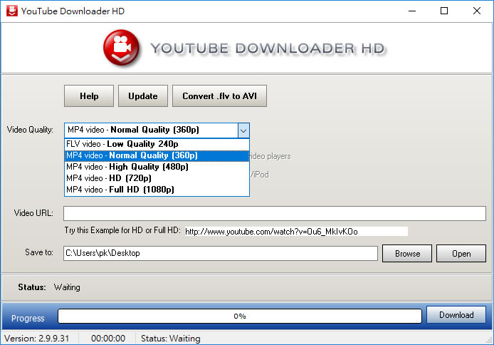 Youtube Downloader HD  Youtube 高畫質影片下載與轉檔