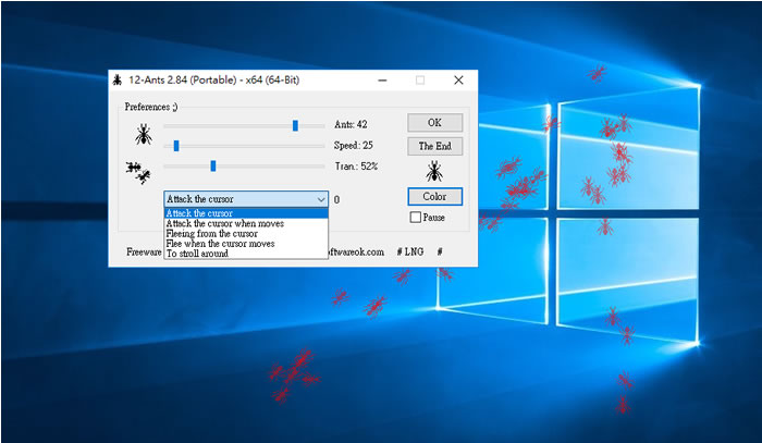 12-Ants 讓桌面有小螞蟻爬來爬去