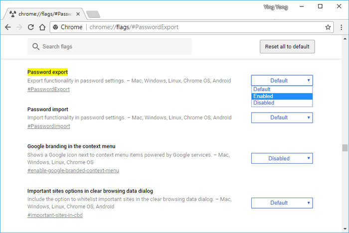 如何批次匯出存在 Chrome 瀏覽器的帳號、密碼成 CSV 檔？