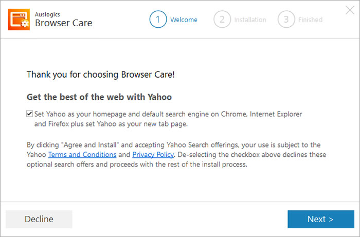 Auslogics Browser Care 移除瀏覽器惡意插件,還原預設值 Auslogics Browser Care 移除瀏覽器惡意插件,還原預設值