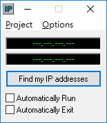 IPaddress 顯示電腦的內網與外網 IP IPaddress 顯示電腦的內網與外網 IP