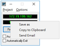 IPaddress 顯示電腦的內網與外網 IP IPaddress 顯示電腦的內網與外網 IP