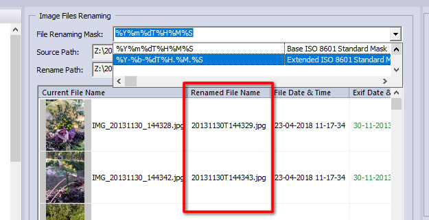 PhotoRenamer 輕鬆替相片重新命名