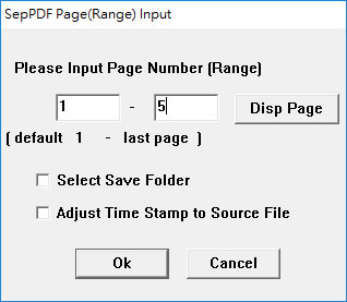 SepPDF PDF 文件分割免費工具