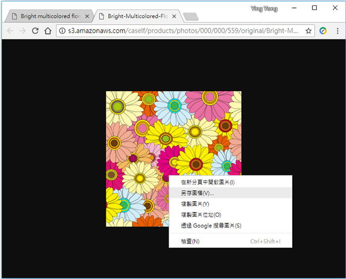 Caself 線上就可預覽背景圖，可下載或 CDN 引用