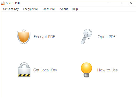 Secret PDF 用 AES 加密演算法，保護 PDF 文件
