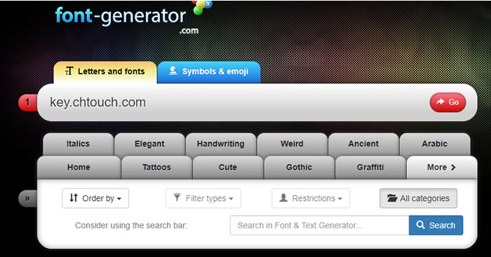 font-generator 線上英文字體產生器,免費套用迪士尼、漫畫或電影字等字型 font-generator 線上英文字體產生器,免費套用迪士尼、漫畫或電影字等字型