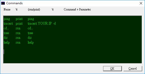 ColorConsole 具有分頁、搜尋、匯出、複製...等功能的「命令提示字元」視窗(免安裝) ColorConsole 具有分頁、搜尋、匯出、複製...等功能的「命令提示字元」視窗(免安裝)