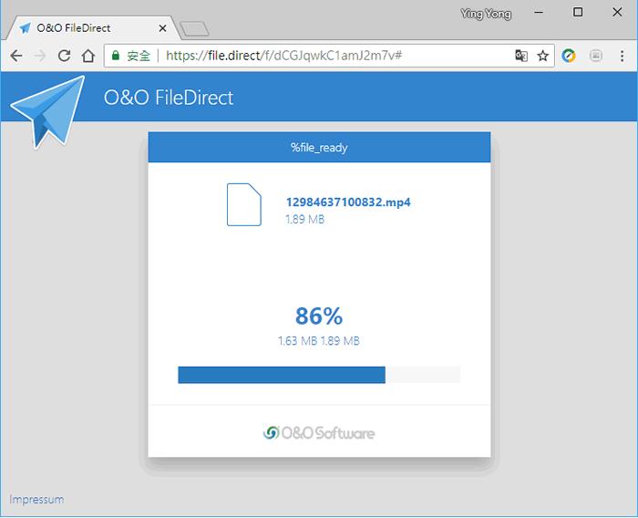 O&O FileDirect 檔案分享最佳免費工具 O&O FileDirect 檔案分享最佳免費工具