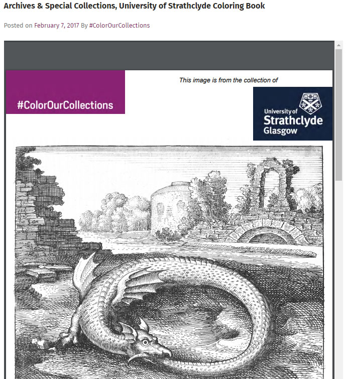 #Color Our Collections 免費下載全球圖書館館藏的 PDF 著色書 #Color Our Collections 免費下載全球圖書館館藏的 PDF 著色書